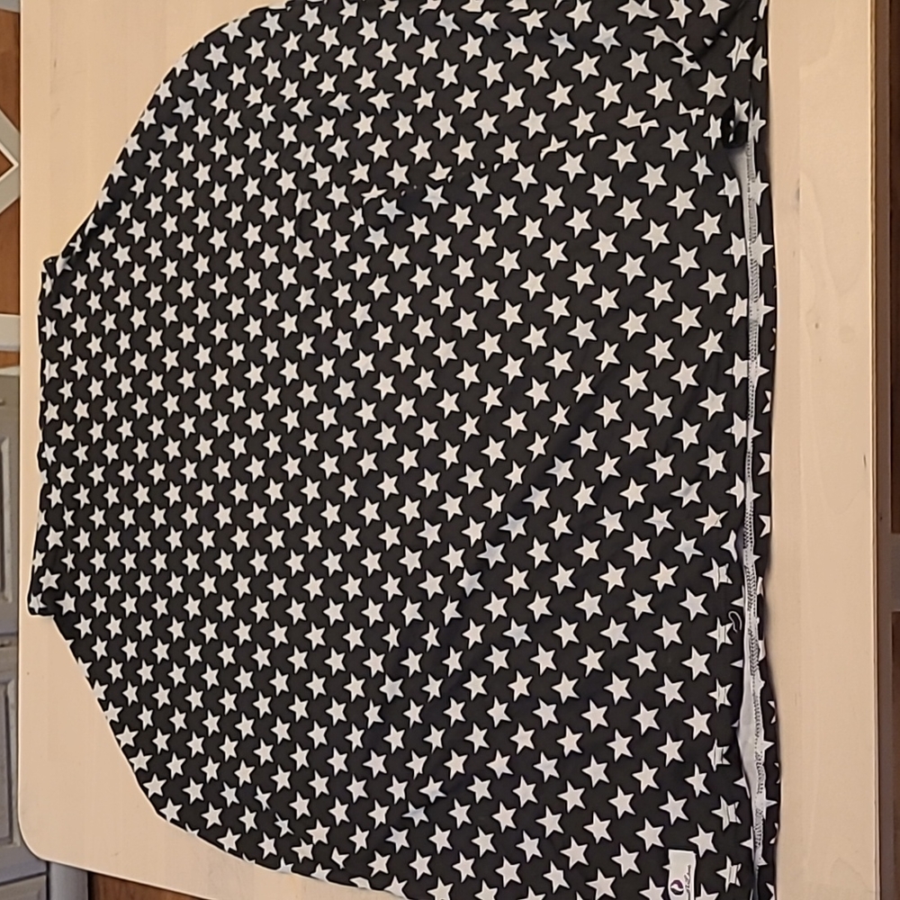 NWOT Mommyz Love Stretchy Infant 4-1 Carseat Cover with Stars